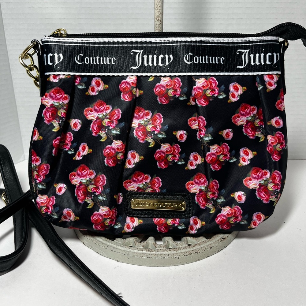 Juicy Couture Varsity Floral Crossbody Bag